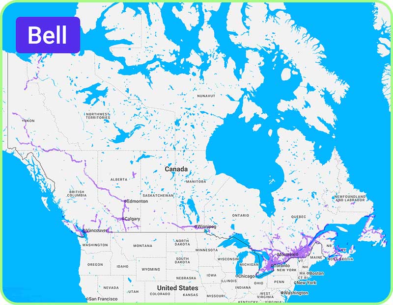 bell 3g 4g 5g coverage map in canada
