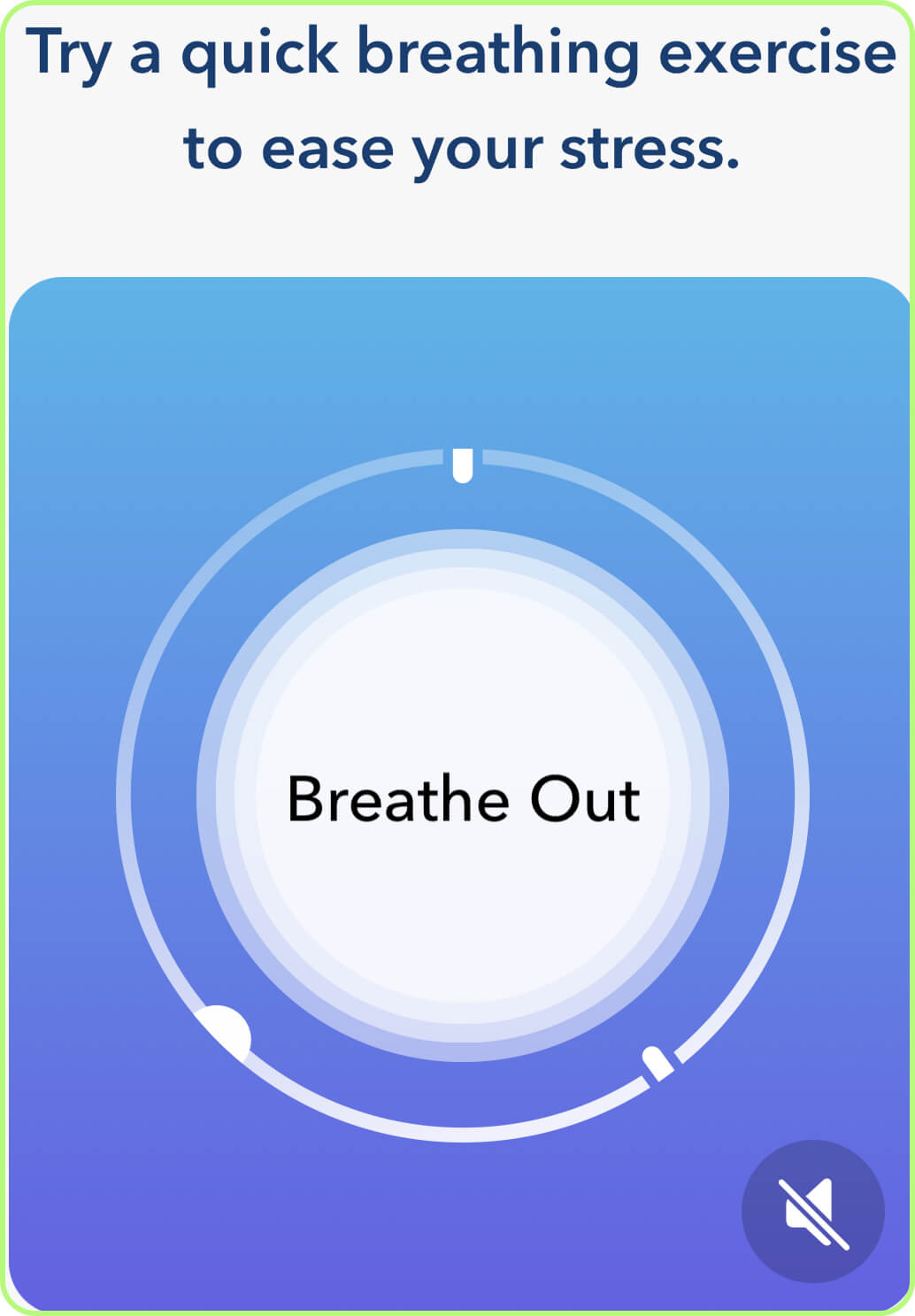 The Calm app is the perfect stress reliever