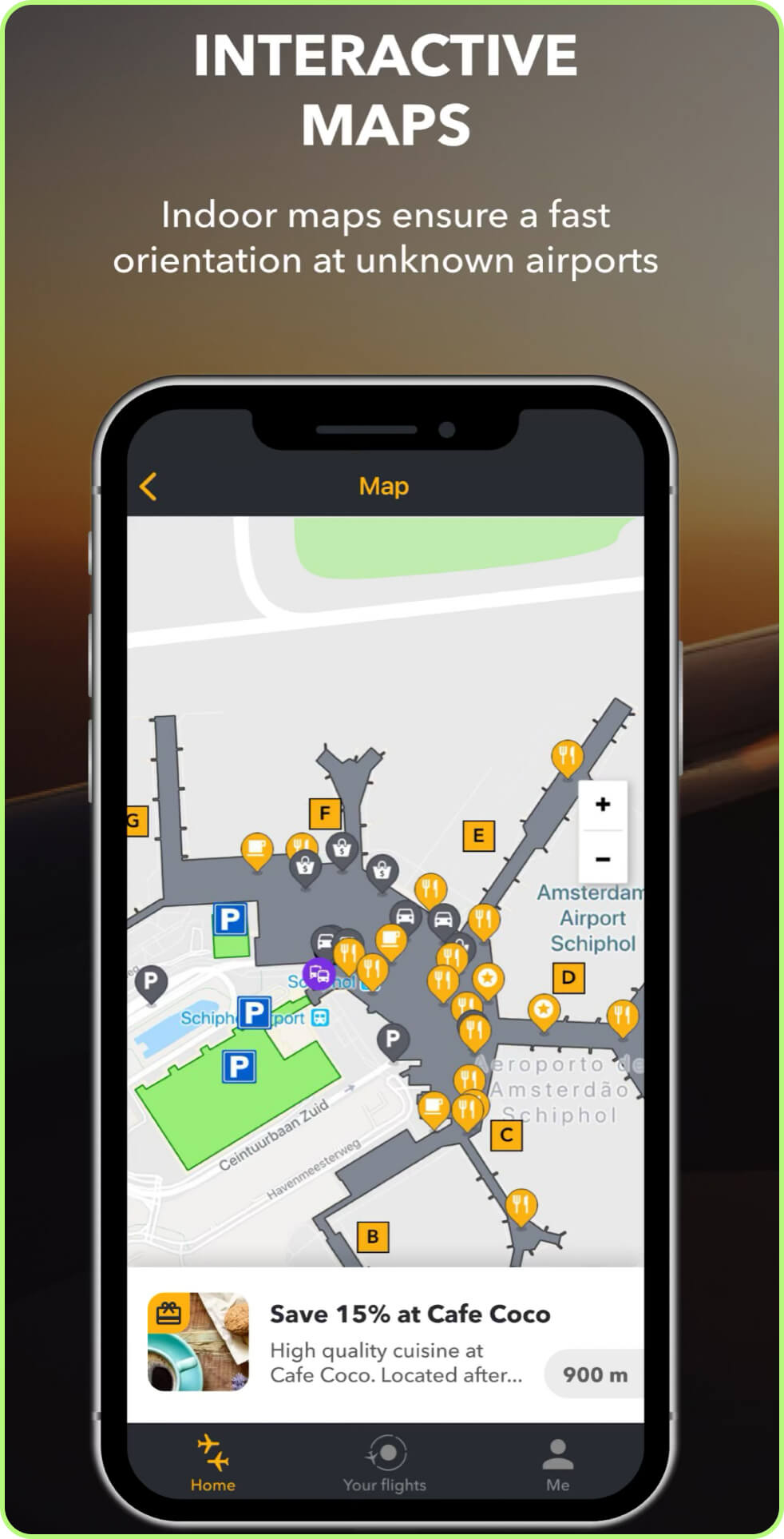 FLIO is a comprehensive flight information app