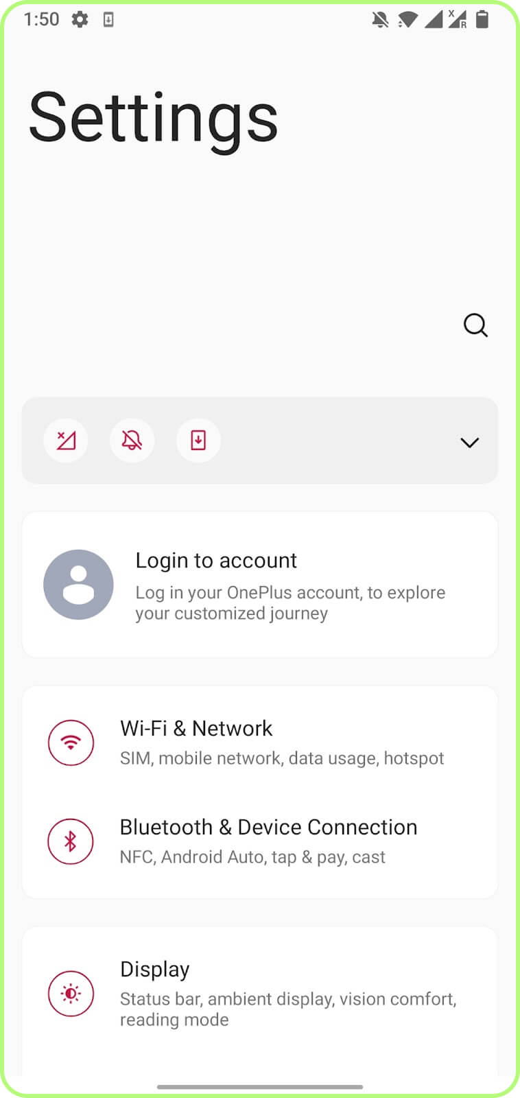 Go to Wi-Fi & Network or Connections