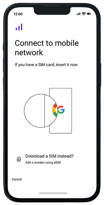 Connect to mobile network