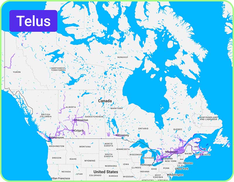 telus 3g 4g 5g coverage map in canada