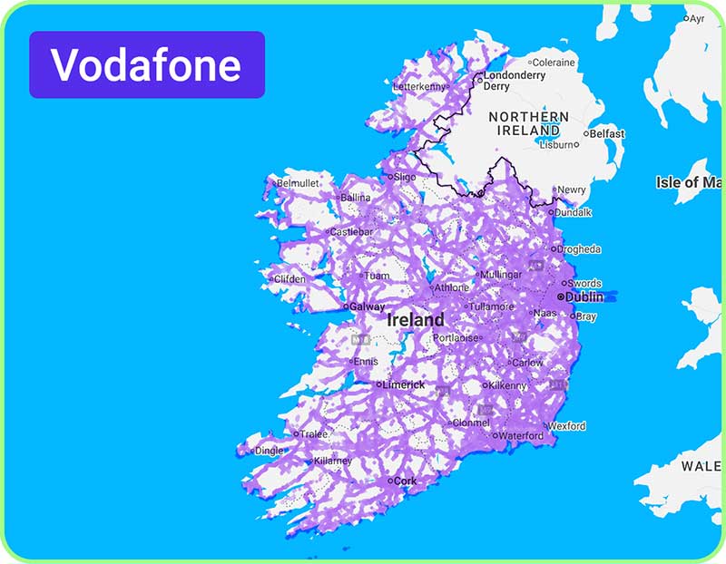 vodafone esim for ireland