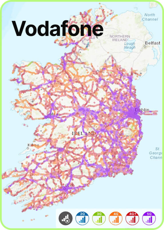 vodafone esim for ireland