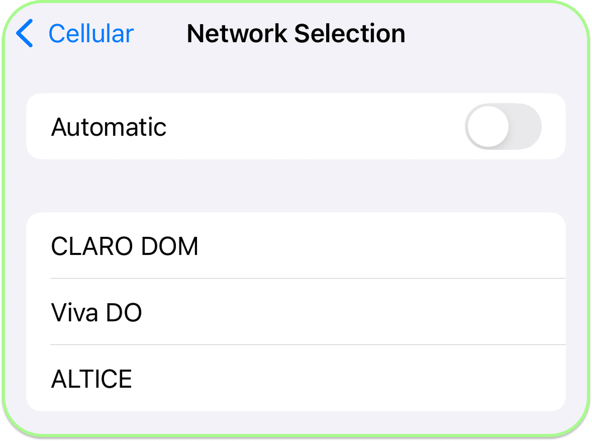 wait a few seconds for available networks to load